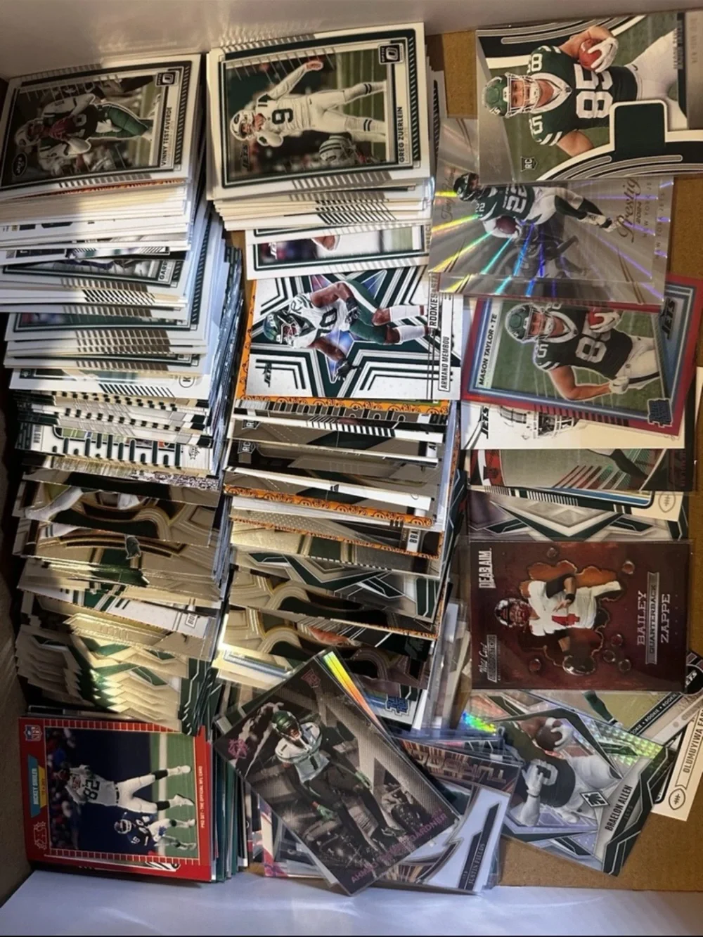 ❗️New York jets card lot- rookies, inserts, parallels, #’d, base, veterans, mem - Picture 16 of 16